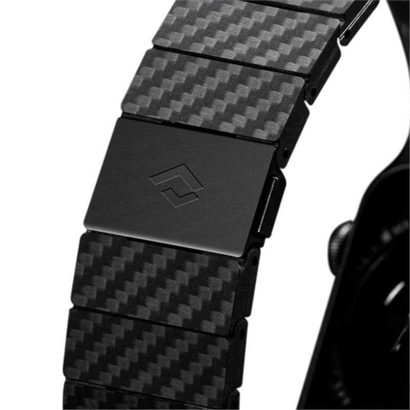 Apple Watch 45mm Series 9 Ranneke Modern Carbon Fiber Black