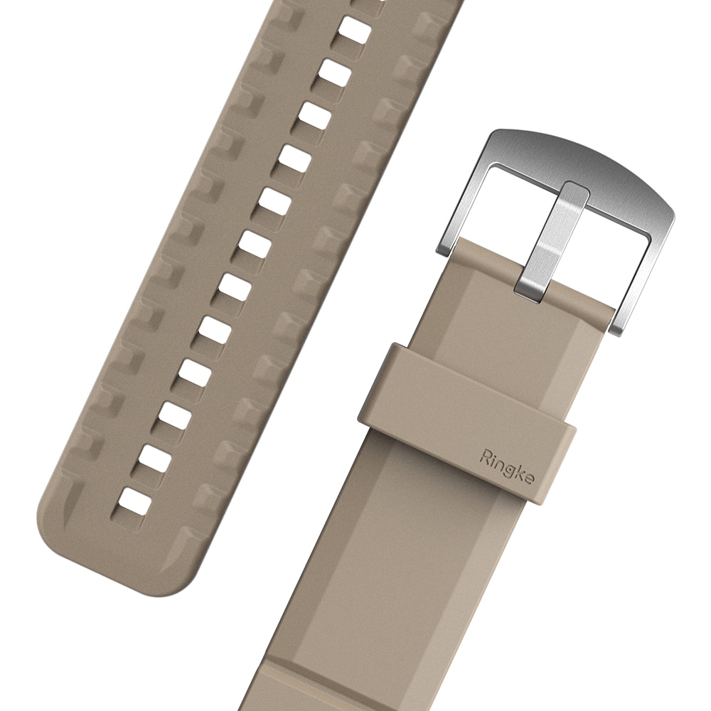 Rubber One Bold Band Apple Watch 45mm Series 9 Gray Sand