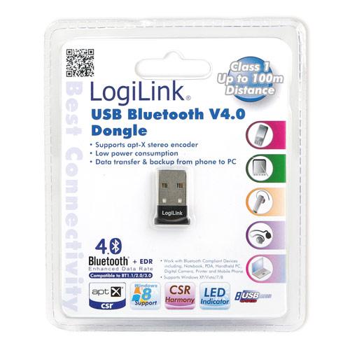 LogiLink Bluetooth Adapter 0 Musta