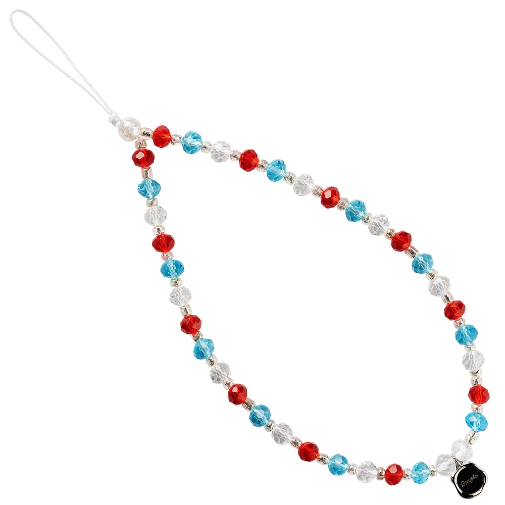 Beaded Strap Crystal Orange