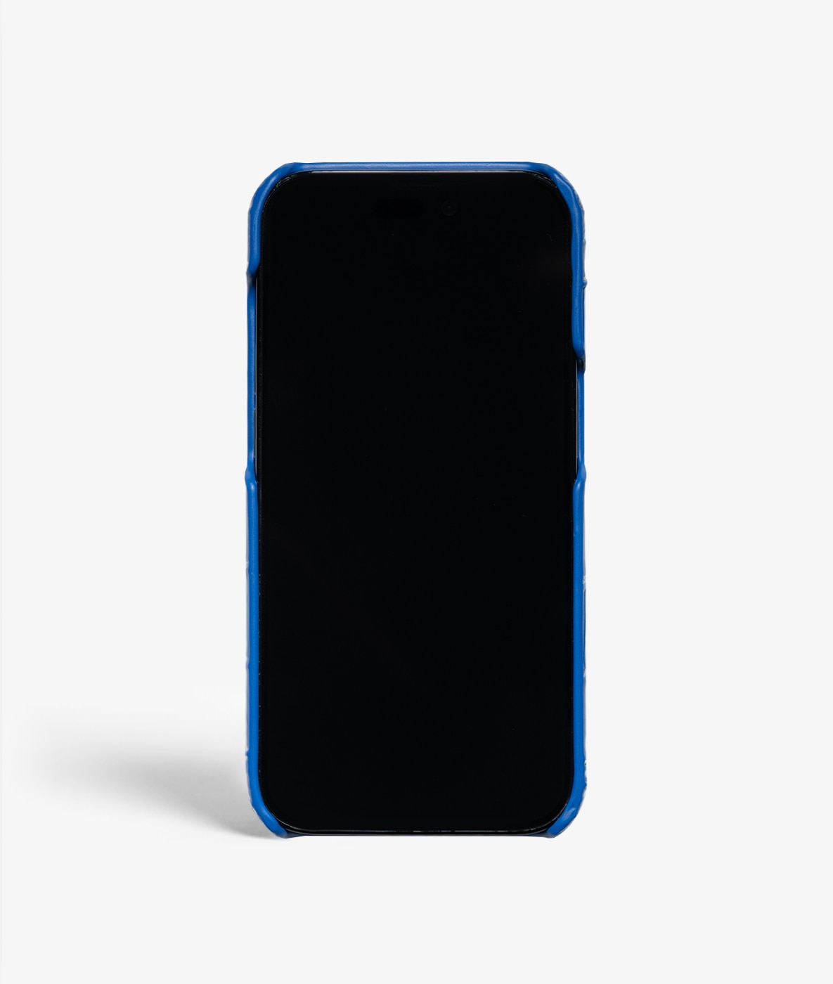 Kuori iPhone 14 Pro Croco Sininen
