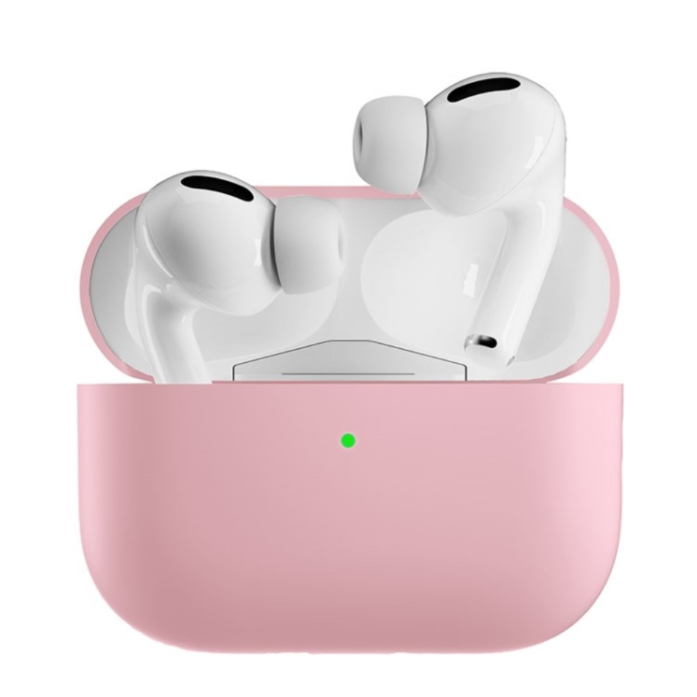 Silikonikotelo Apple AirPods Pro 2 vaaleanpunainen