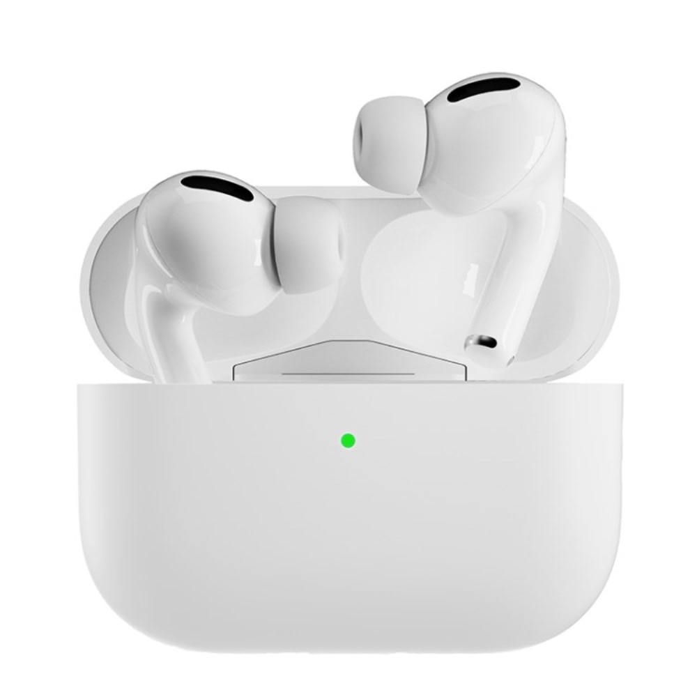 Silikonikotelo Apple AirPods Pro 2 valkoinen