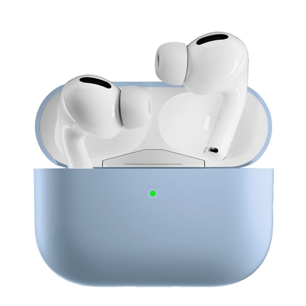 Silikonikotelo Apple AirPods Pro 2 vaaleansininen