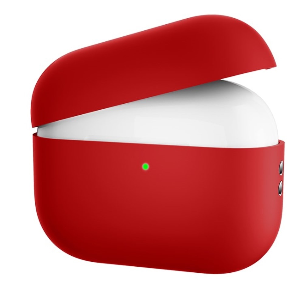 Silikonikotelo Apple AirPods Pro 2 punainen