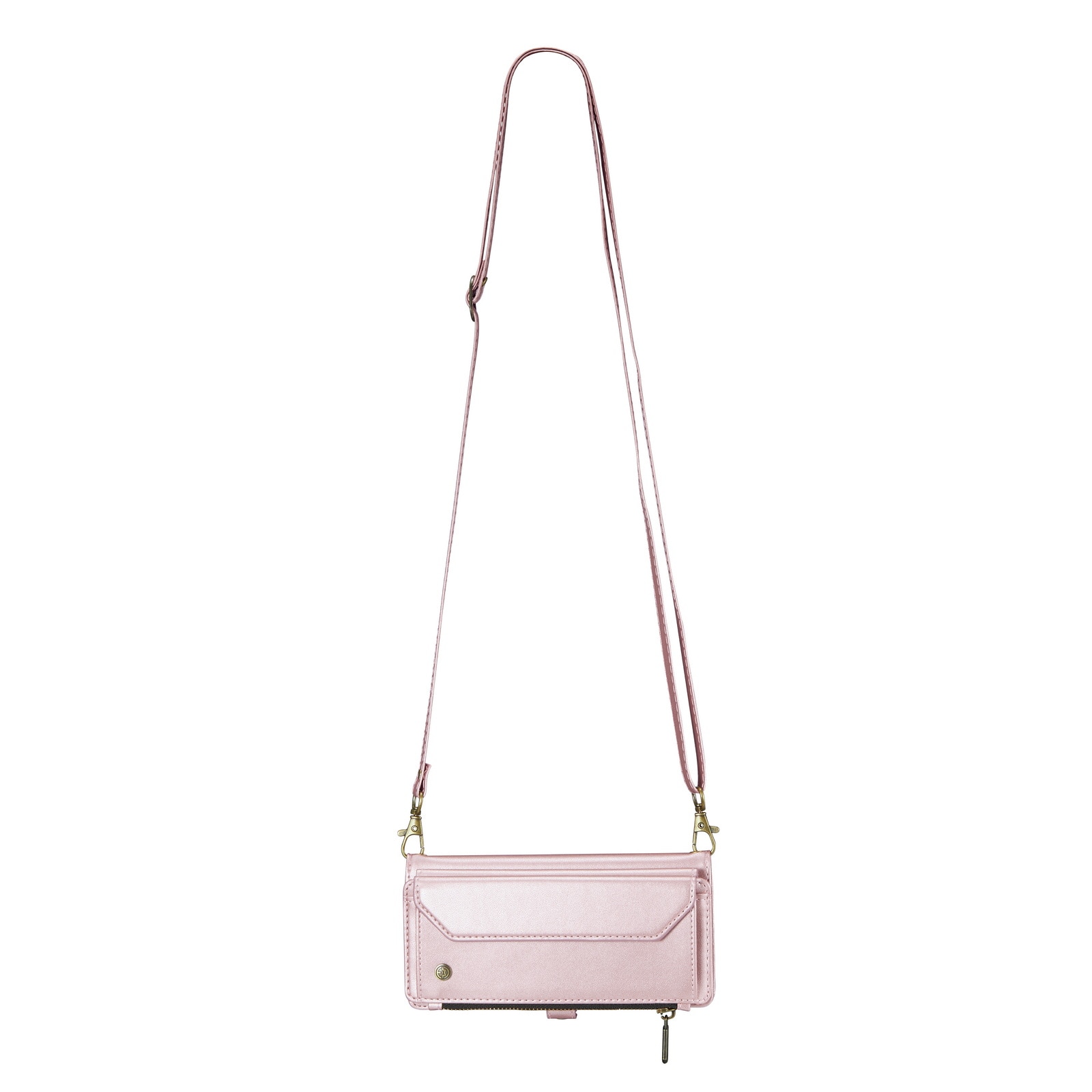Lompakkolaukku iPhone 14 Pro vaaleanpunainen