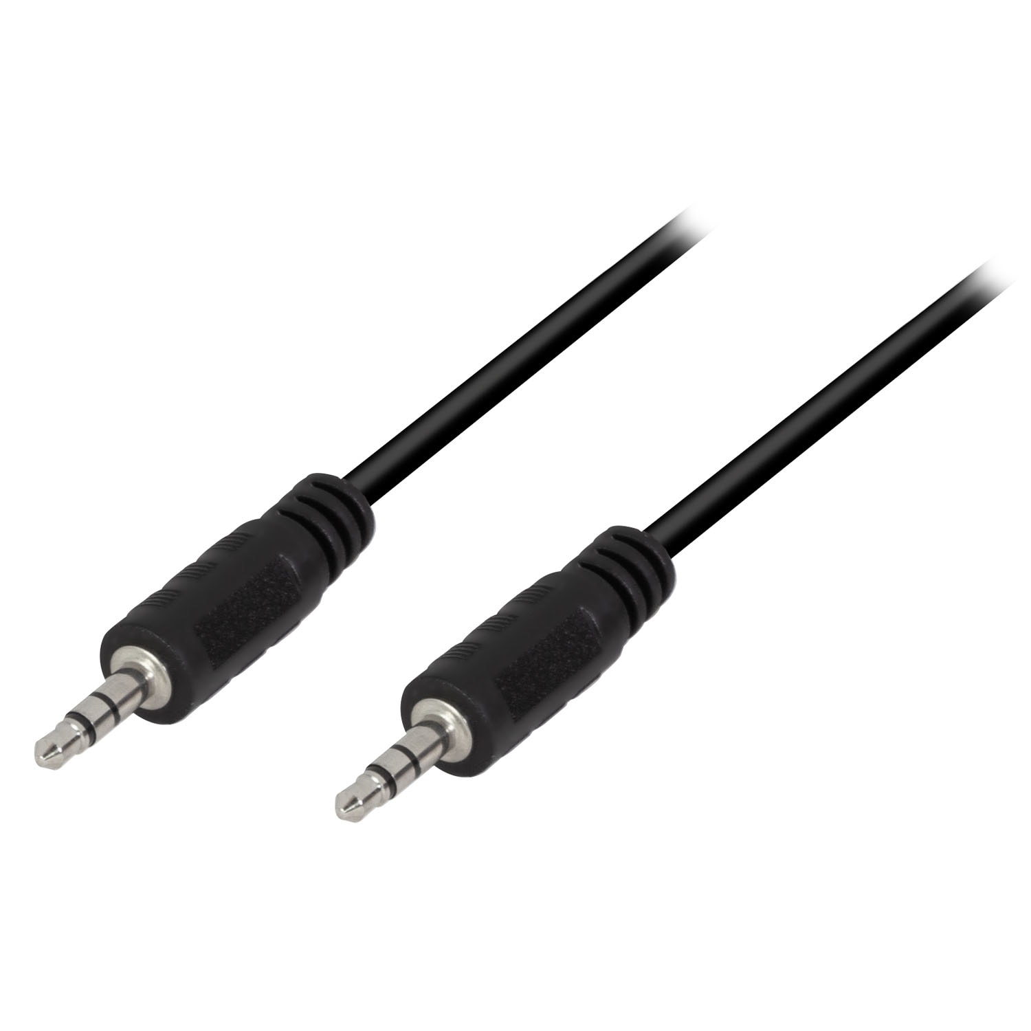 3,5mm Audiokaapeli 0,2m Musta