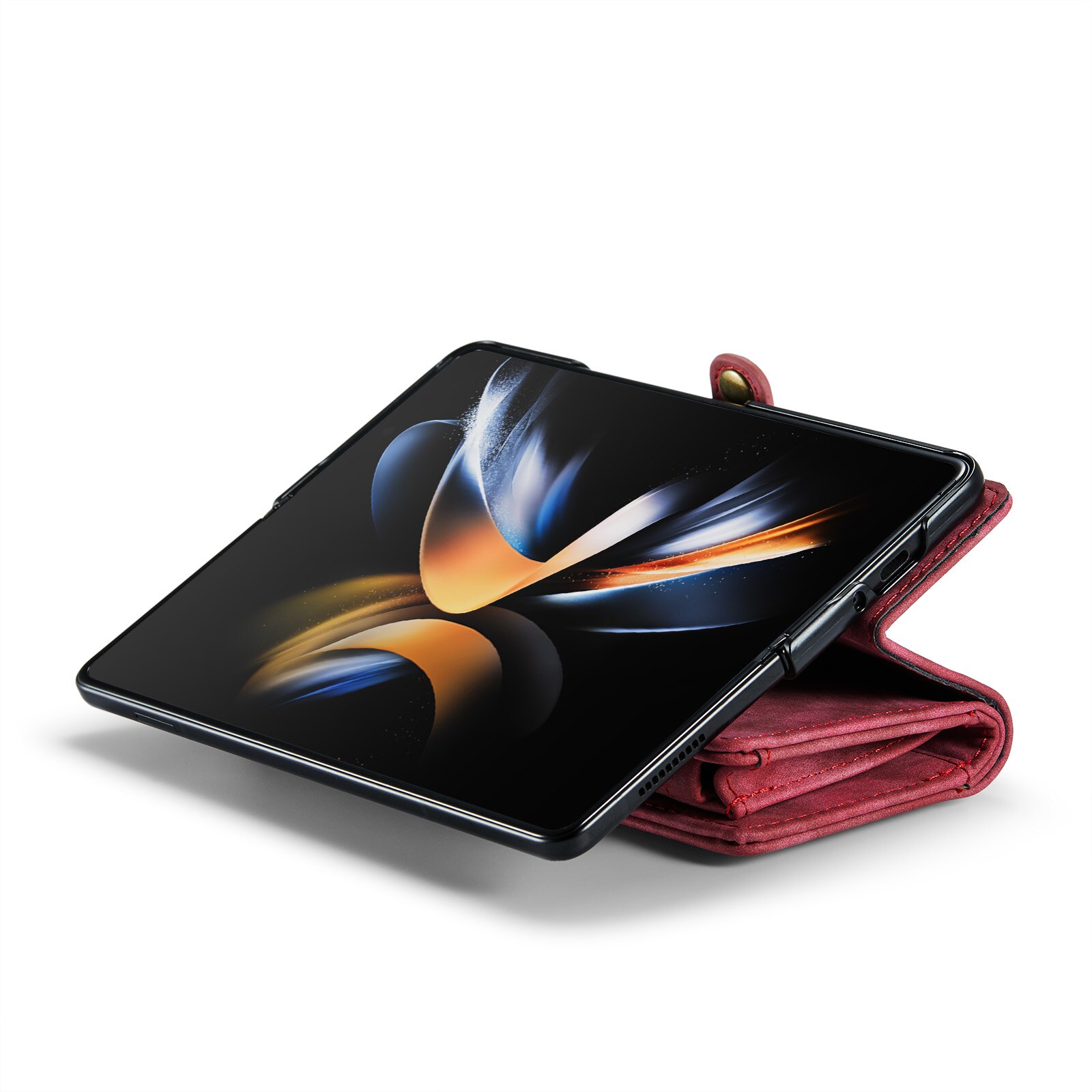 Multi-slot Suojakotelo Samsung Galaxy Z Fold 5 Punainen