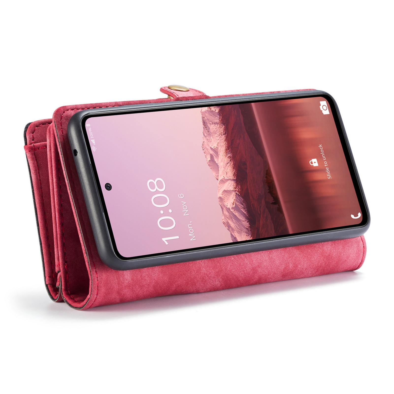Multi-slot Suojakotelo Samsung Galaxy A53 punainen