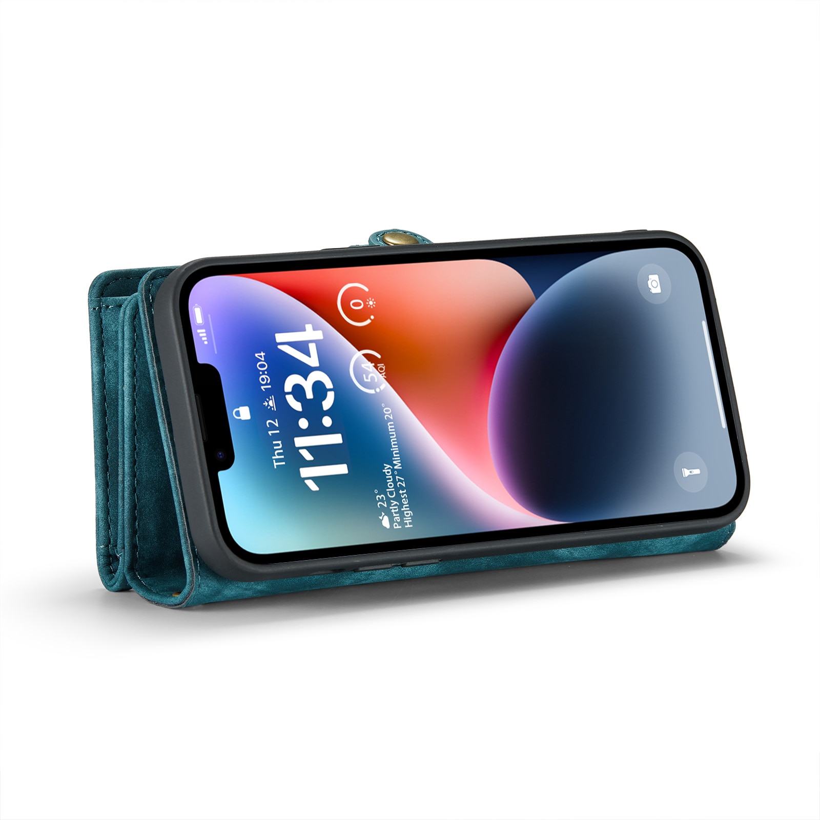 Multi-slot Suojakotelo iPhone 14 Plus sininen
