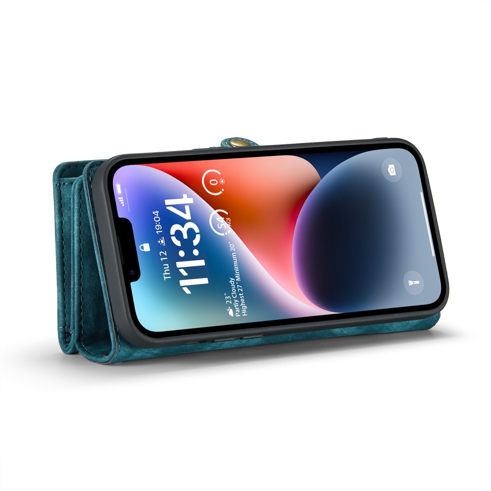 Multi-slot Suojakotelo iPhone 14 Sininen