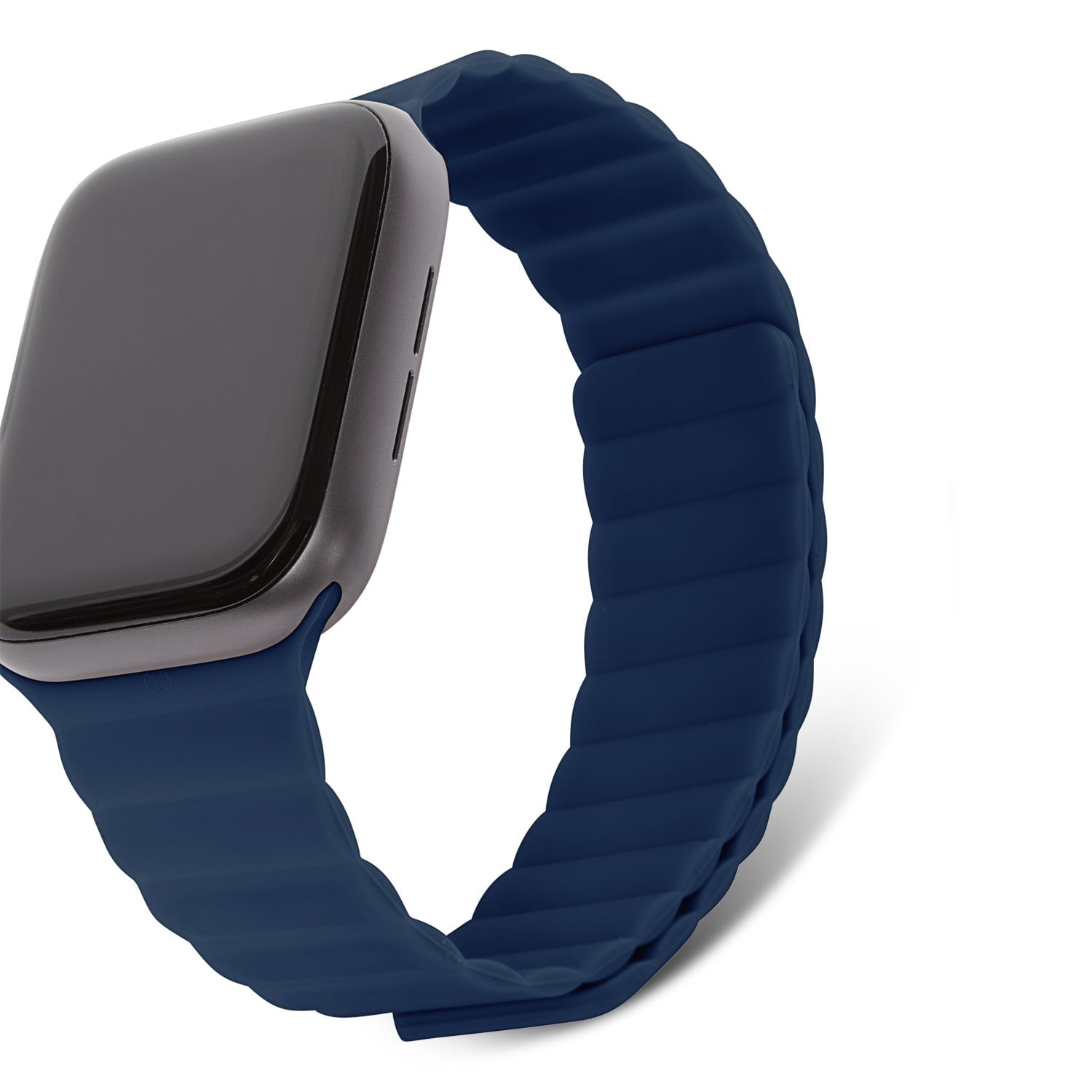 Silicone Magnetic Traction Strap Lite Apple Watch Ultra 49mm Matte Navy