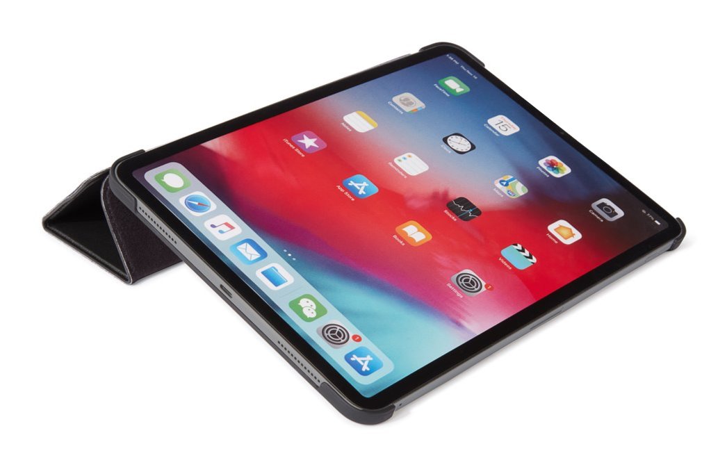 Kotelo Slim Leather iPad Air 10.9 4th Gen (2020) Black