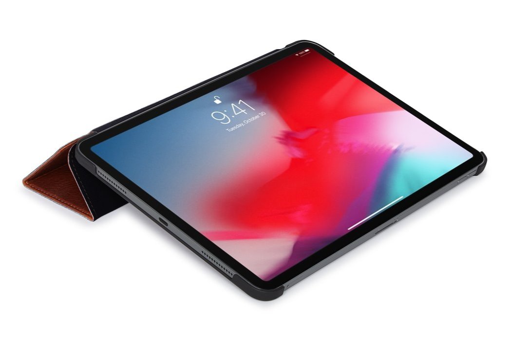 Kotelo Slim Leather iPad Air 10.9 5th Gen (2022) Brown