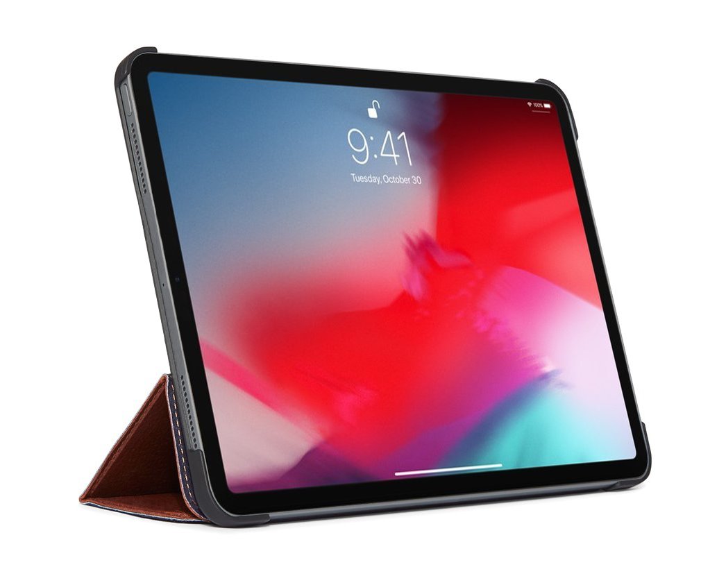 Kotelo Slim Leather iPad Air 10.9 5th Gen (2022) Brown
