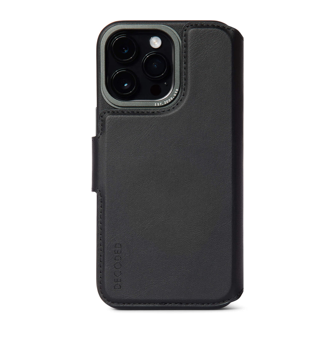 Detachable Wallet Leather iPhone 14 Pro Black