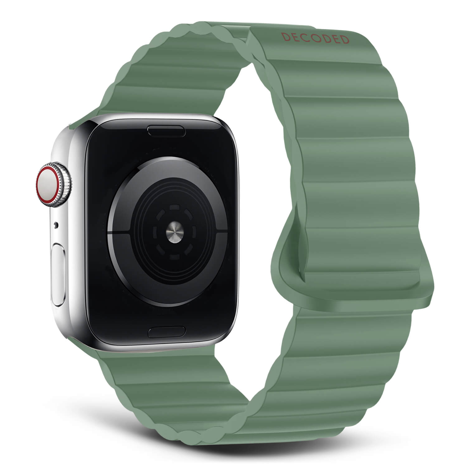 Silicone Traction Loop Strap Apple Watch SE 40mm Sage Leaf