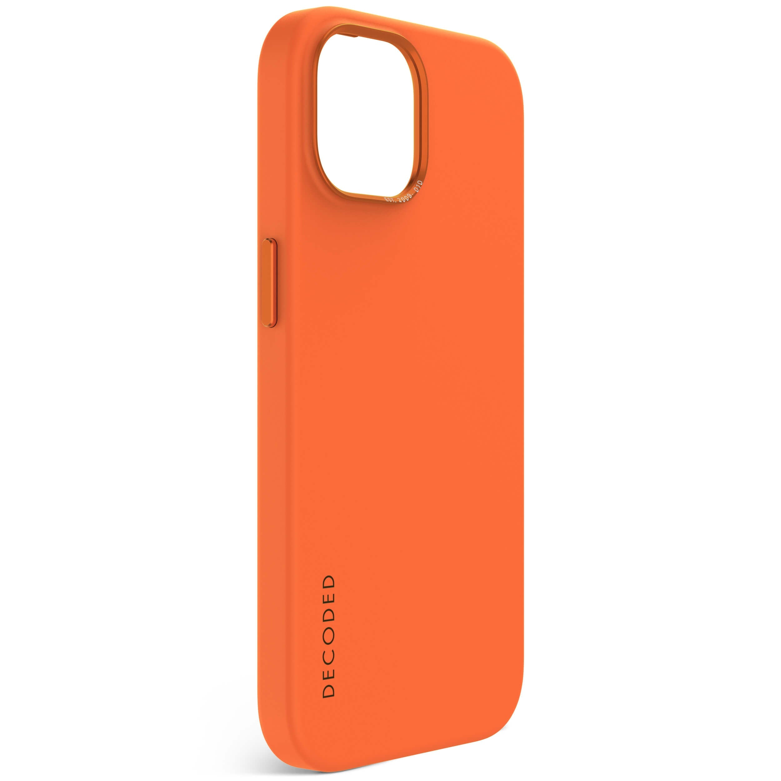 AntiMicrobial Silicone Back Cover iPhone 15 Apricot