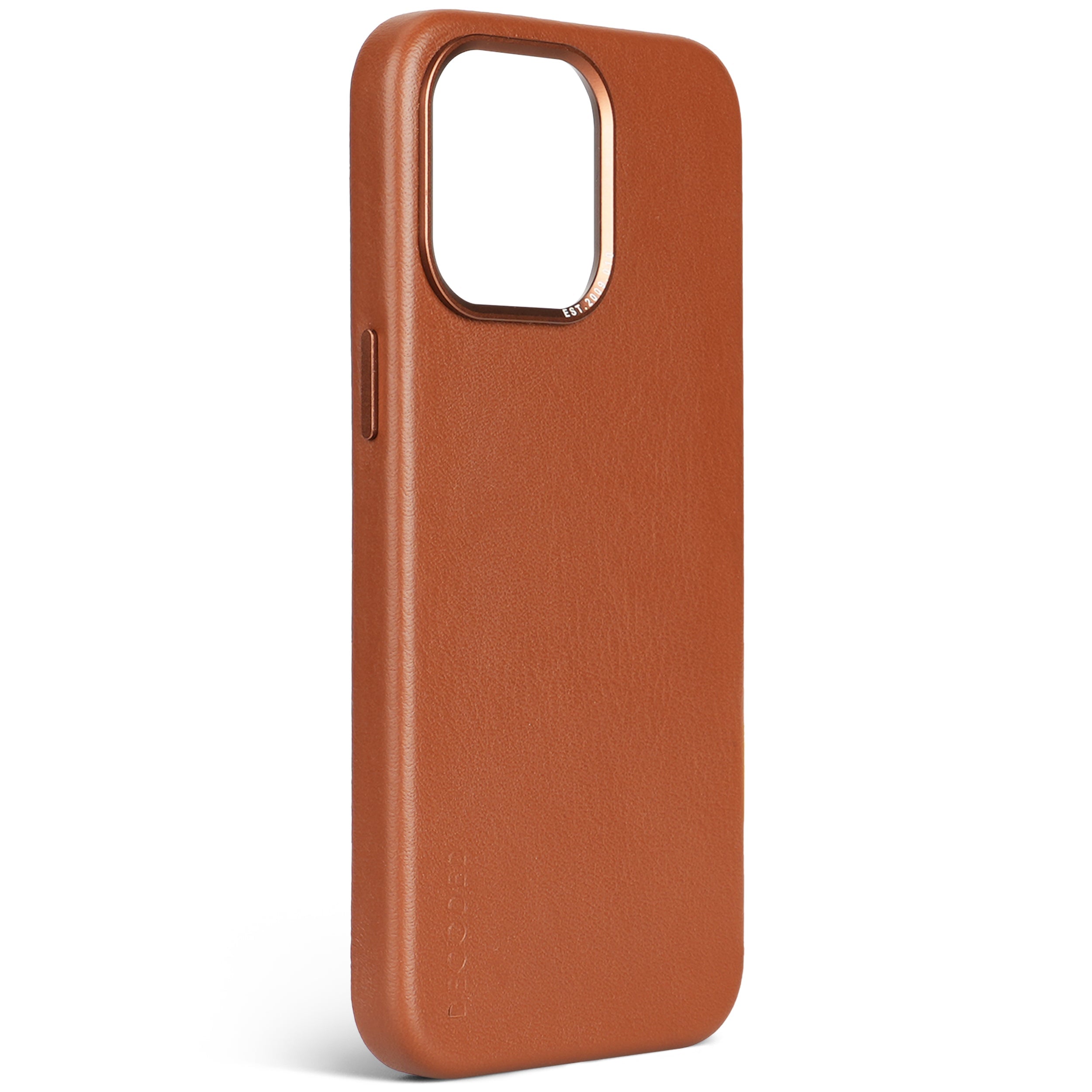 Leather Back Cover iPhone 15 Pro Tan