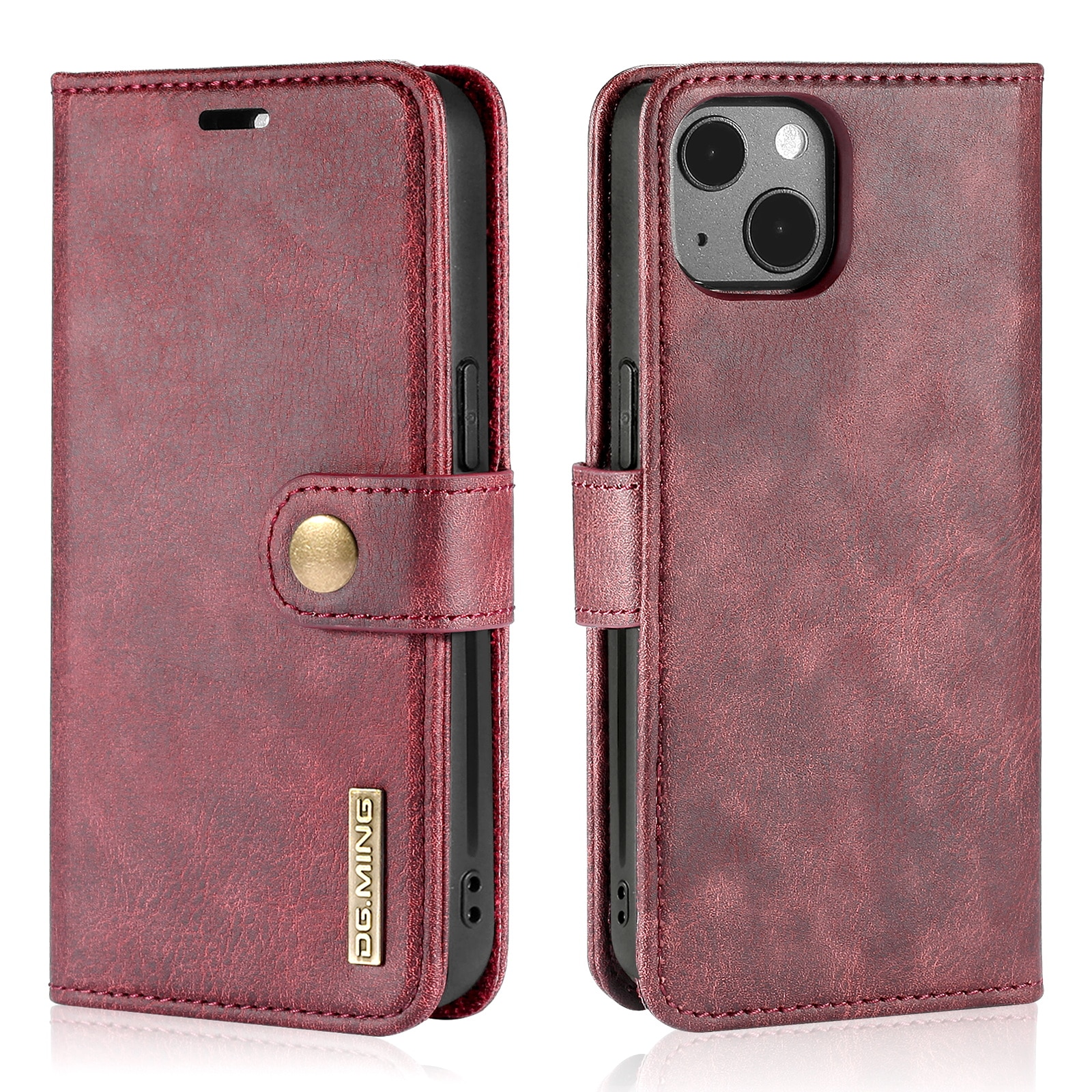 Magnet Wallet iPhone 13 Mini Red