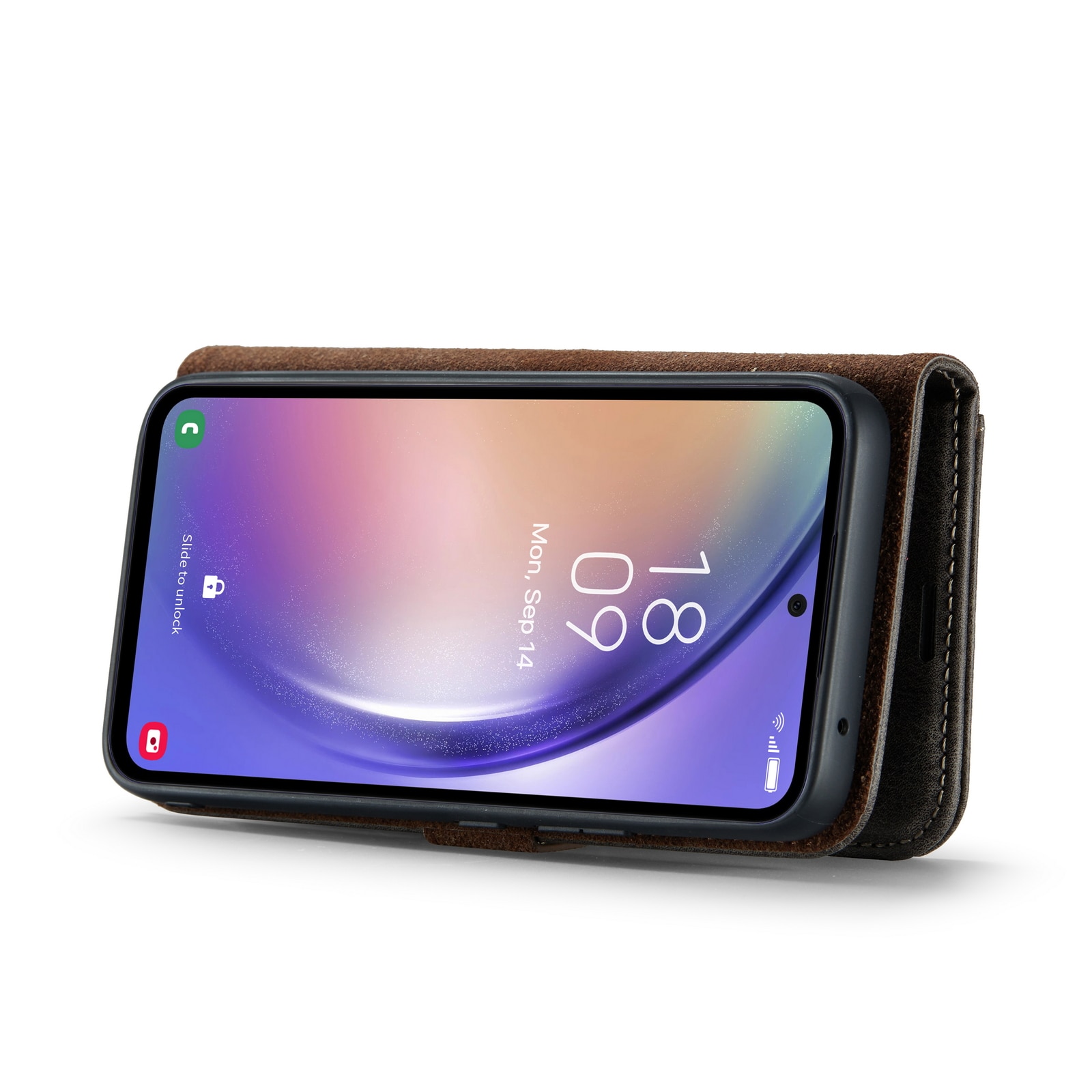Magnet Wallet Samsung Galaxy A54 Brown