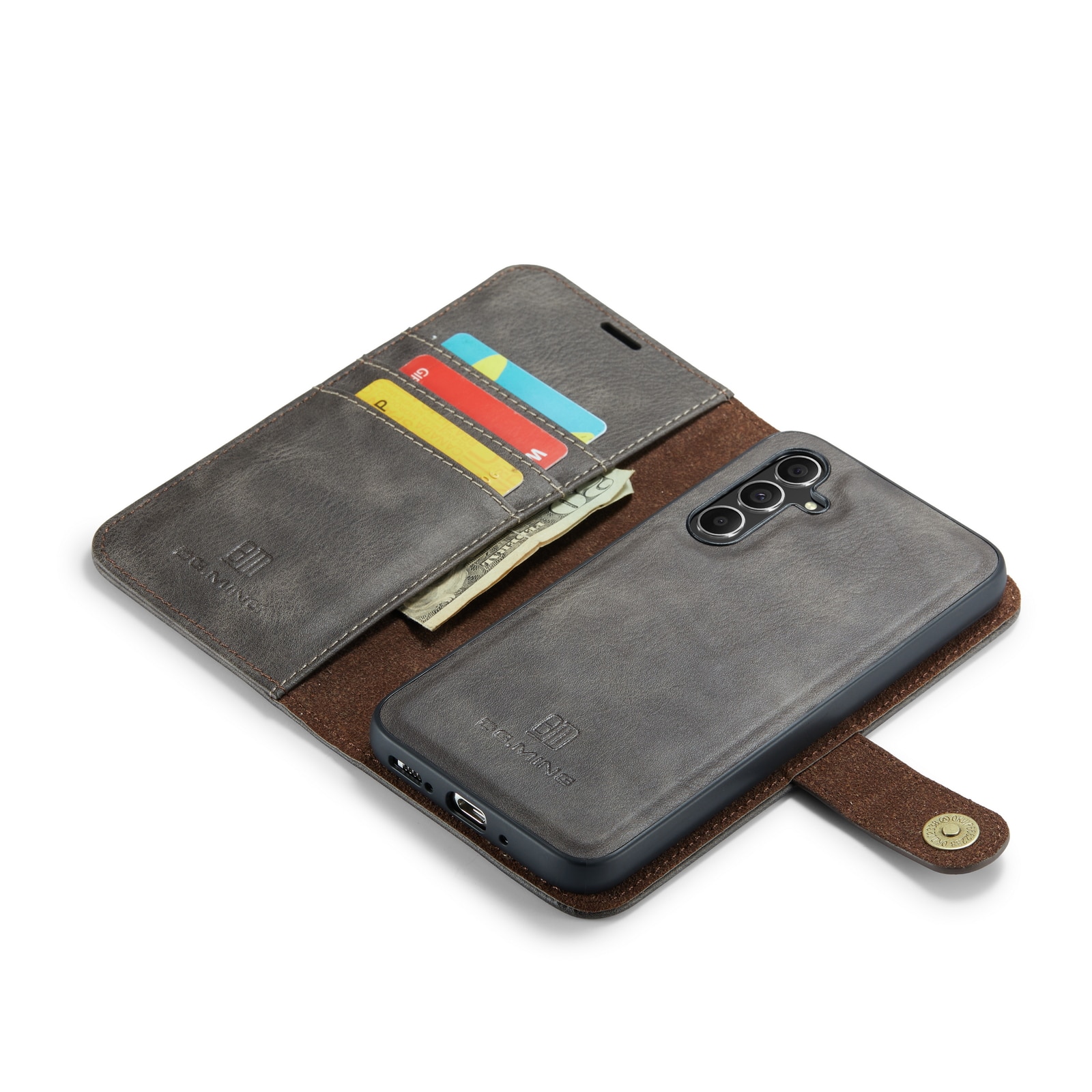 Magnet Wallet Samsung Galaxy S23 FE Brown