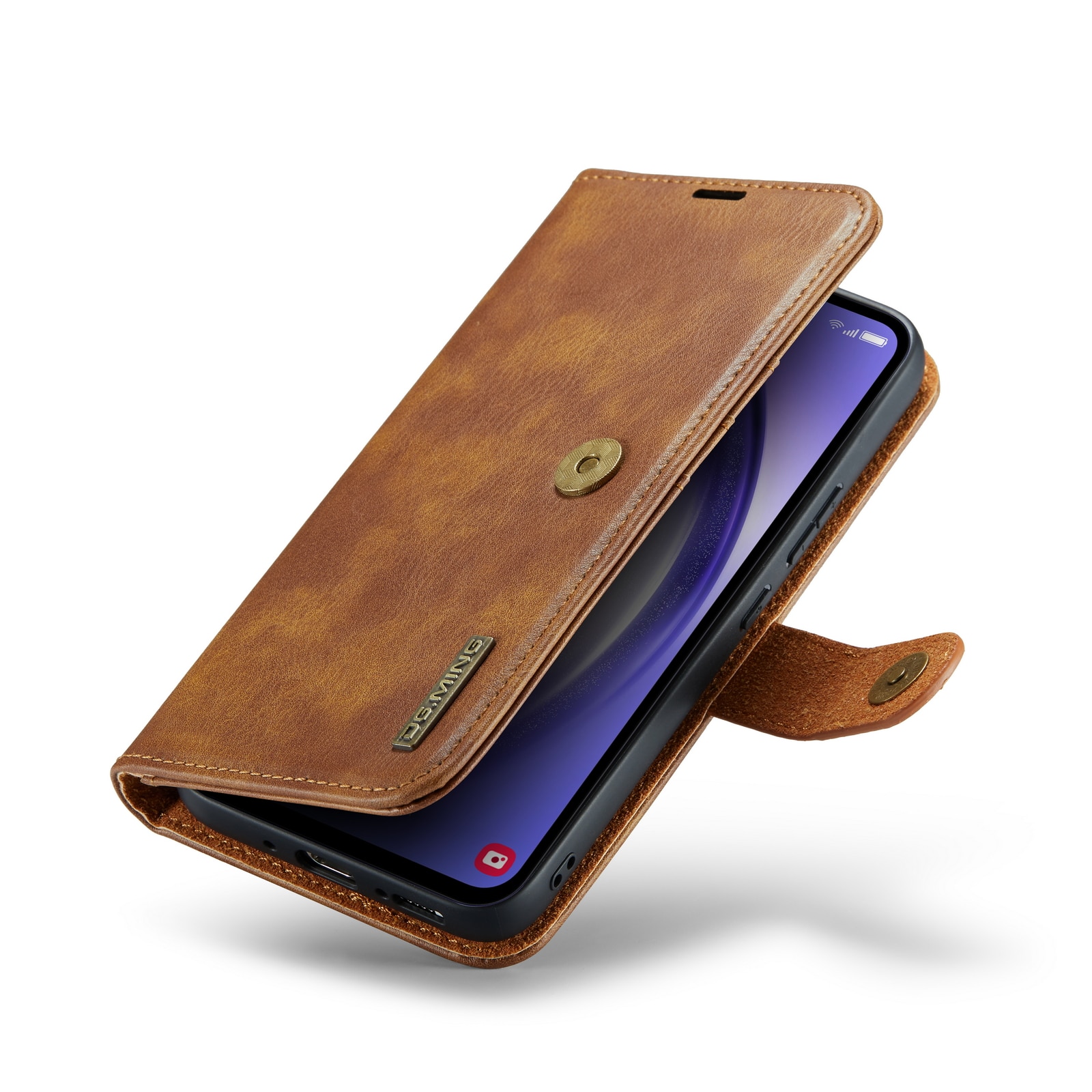 Magnet Wallet Samsung Galaxy A54 Cognac