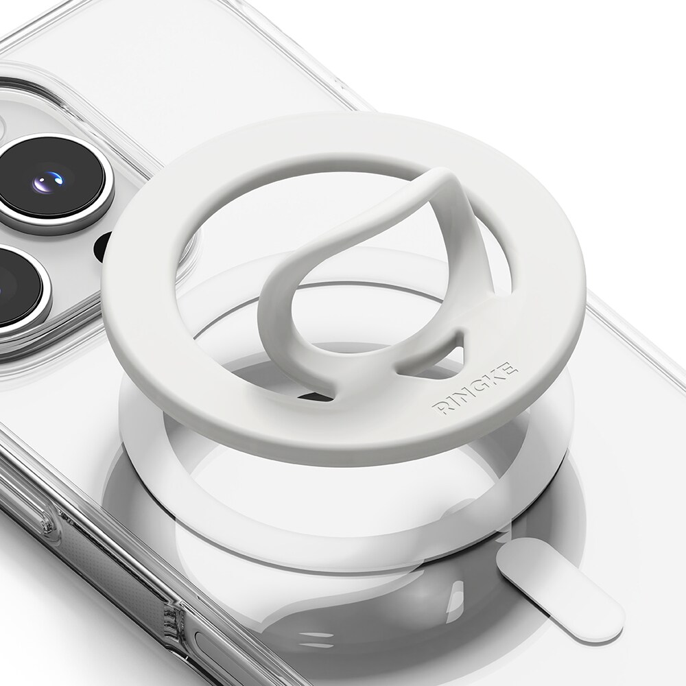 Dual Magnetic Silicone Ring Valkoinen