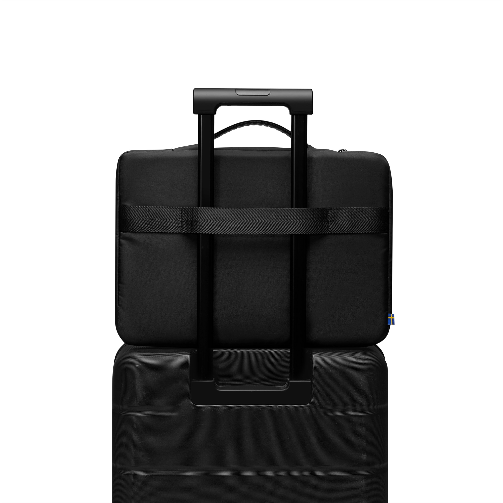Däsh Cushioned Laptop Briefcase 16" Musta