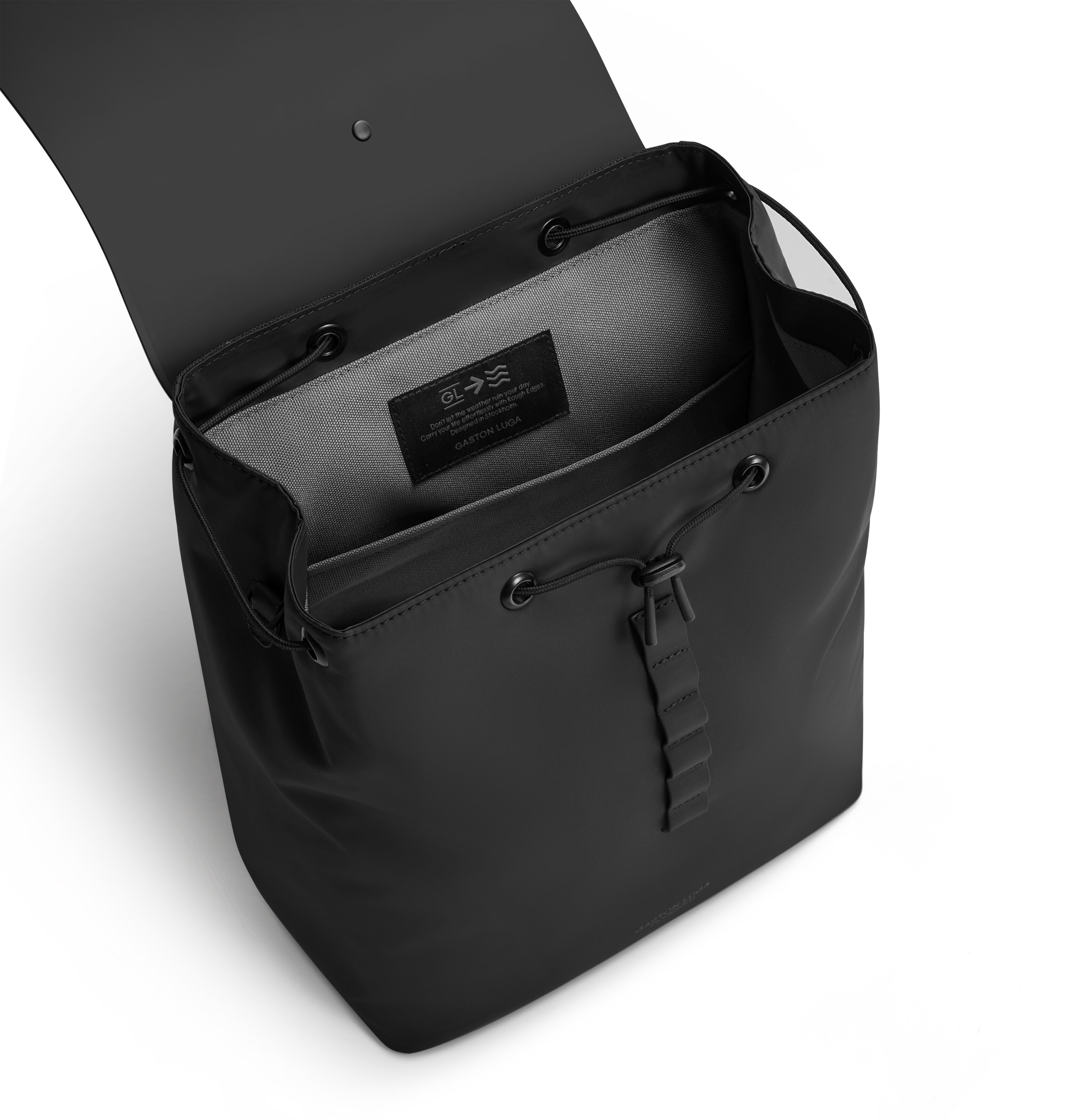 Däsh Bucket Backpack Musta