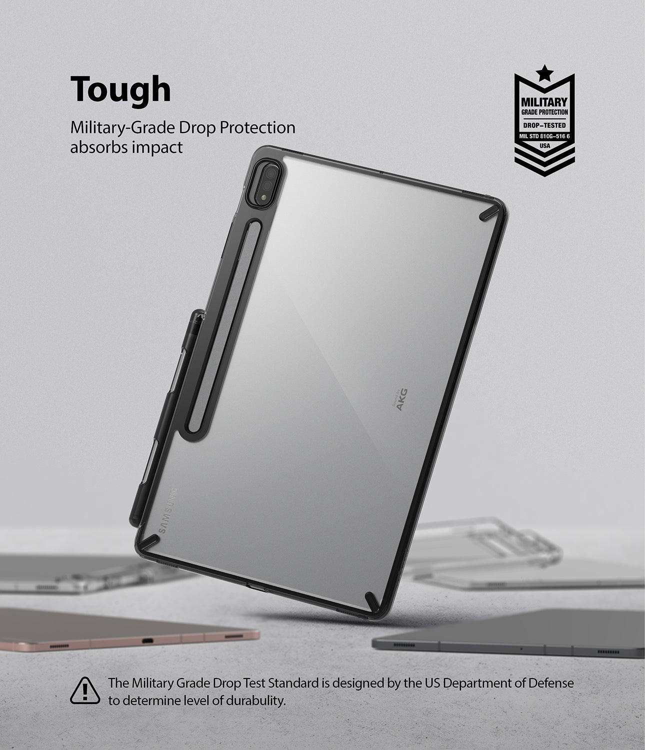 Fusion Case Samsung Galaxy Tab S7 Clear