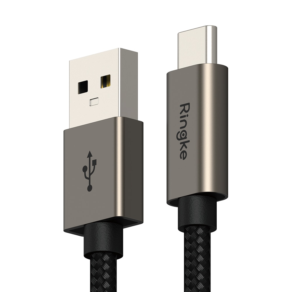 Fast Charging Basic Kaapeli USB-A -> USB-C 1m musta