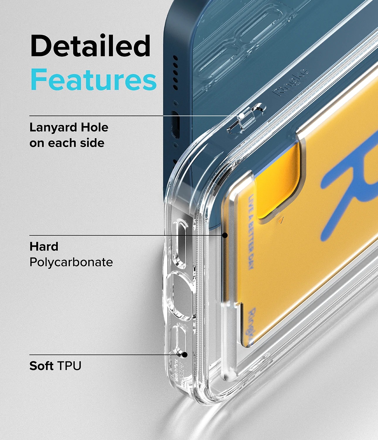 Fusion Card Case iPhone 13 Clear