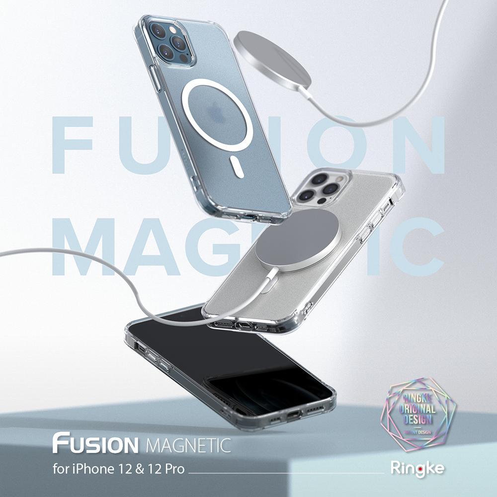 Fusion Magnetic Case iPhone 12/12 Pro Matte Clear