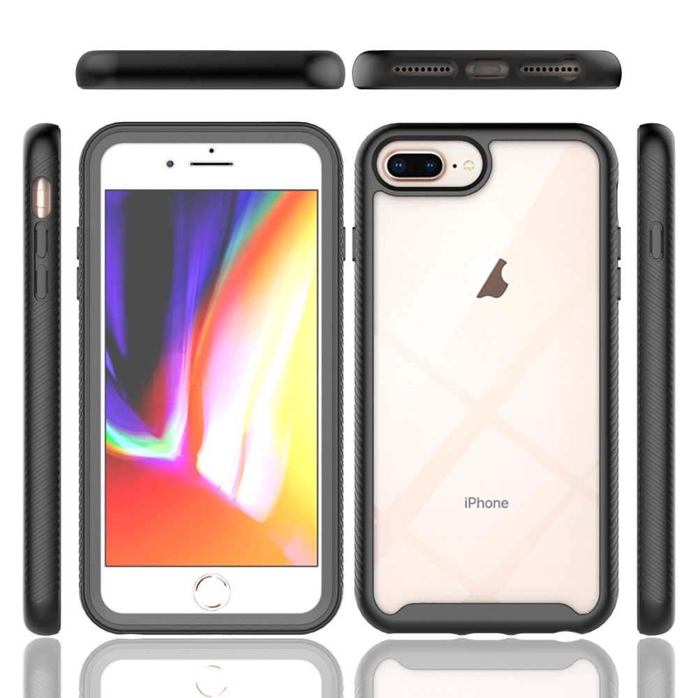 Full Protection Case iPhone 7 Plus/8 Plus musta