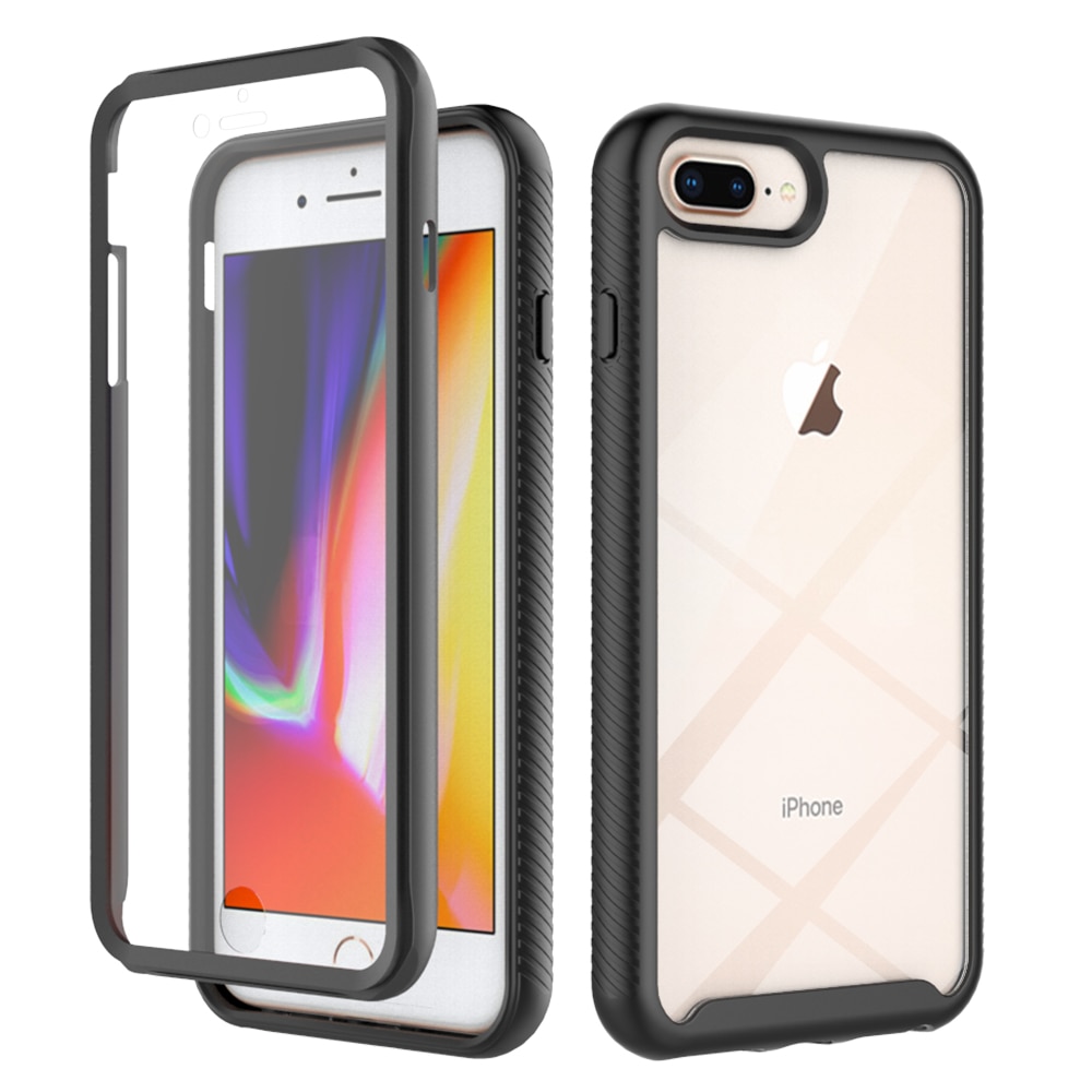 Full Protection Case iPhone 7 Plus/8 Plus musta