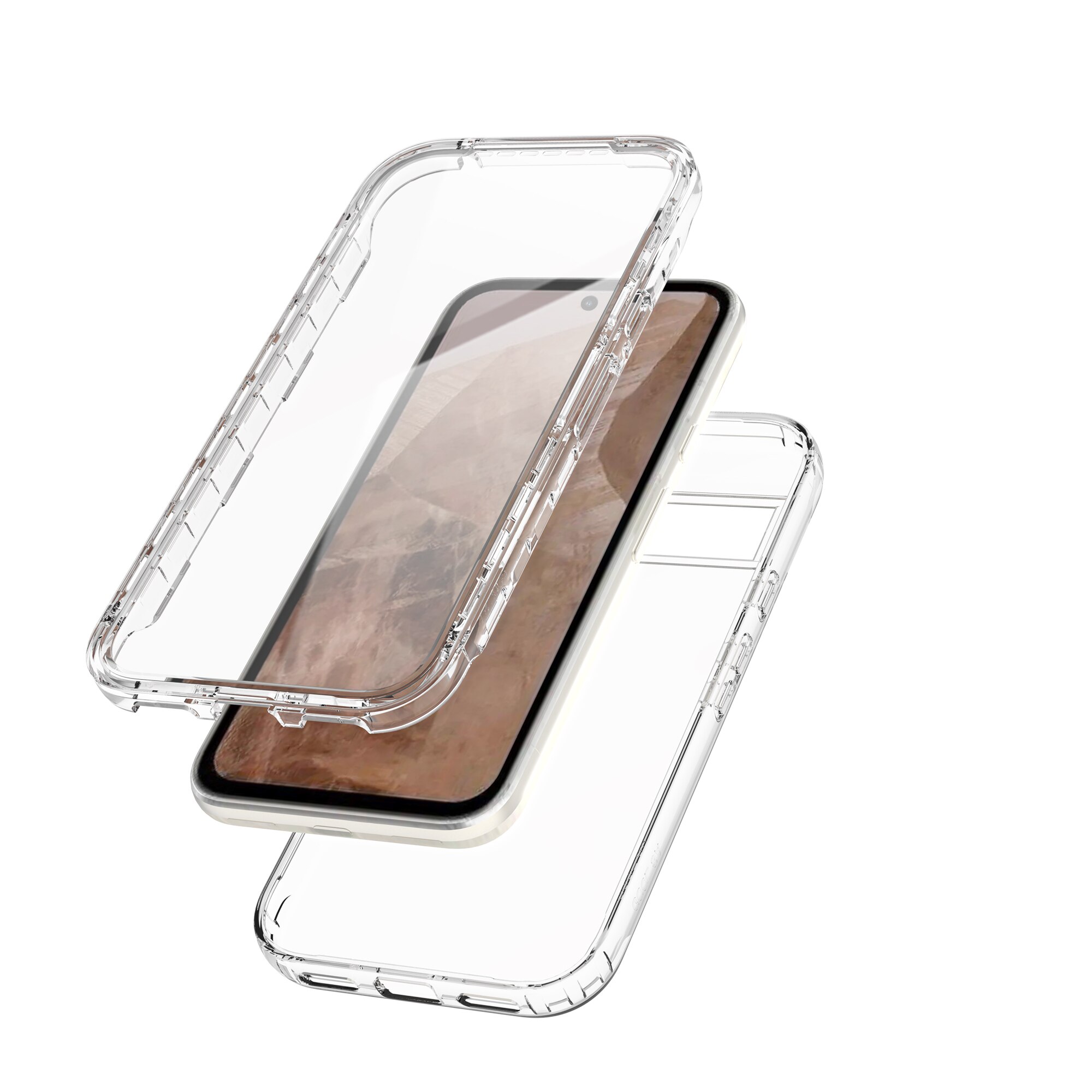 Full Protection Case Google Pixel 8a Kirkas