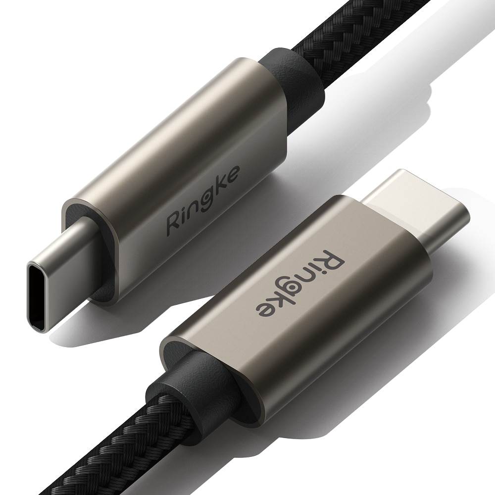 Fast Charging Basic Kaapeli USB-C -> USB-C 1m musta