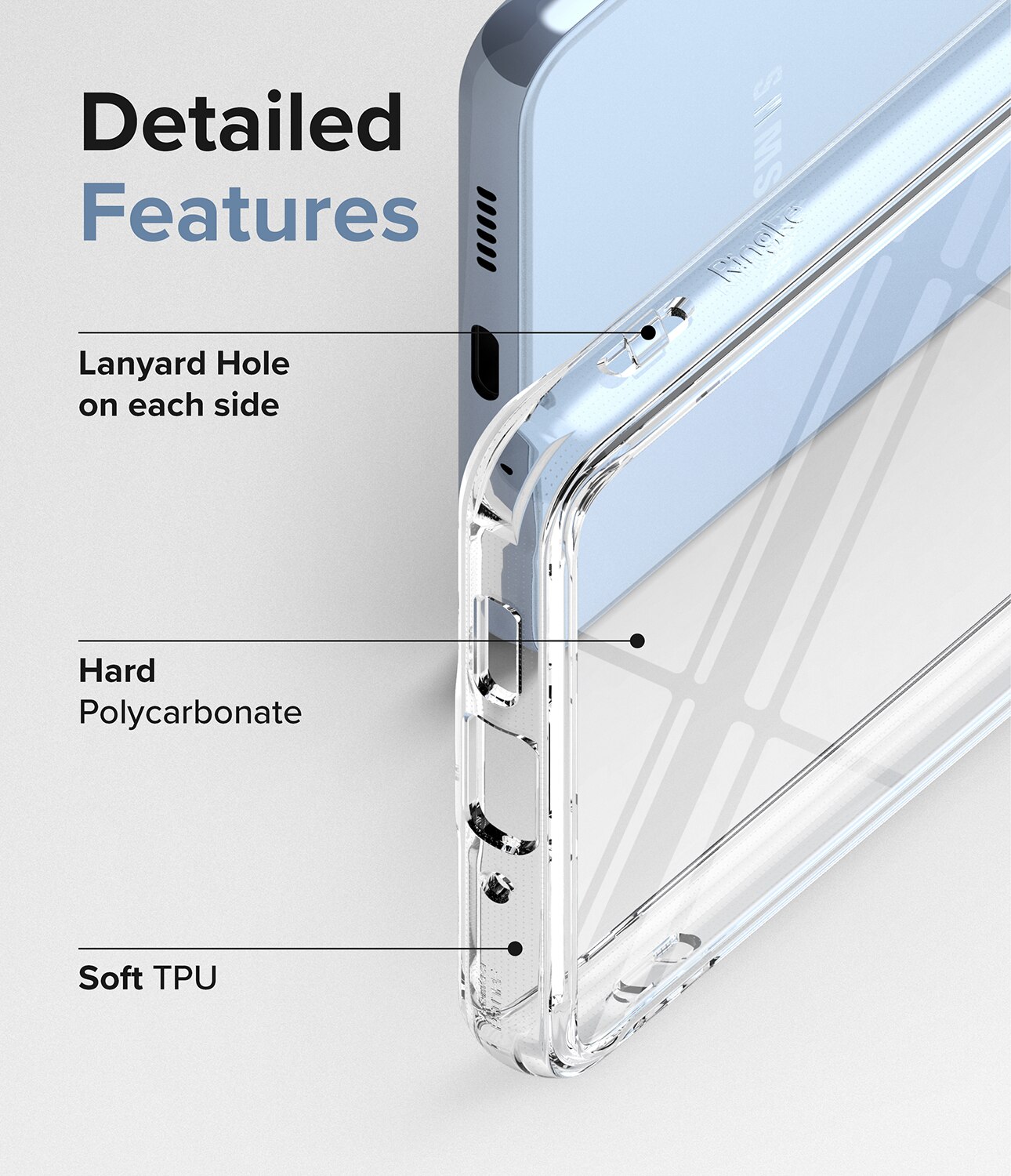 Fusion Case Samsung Galaxy A53 Kirkas