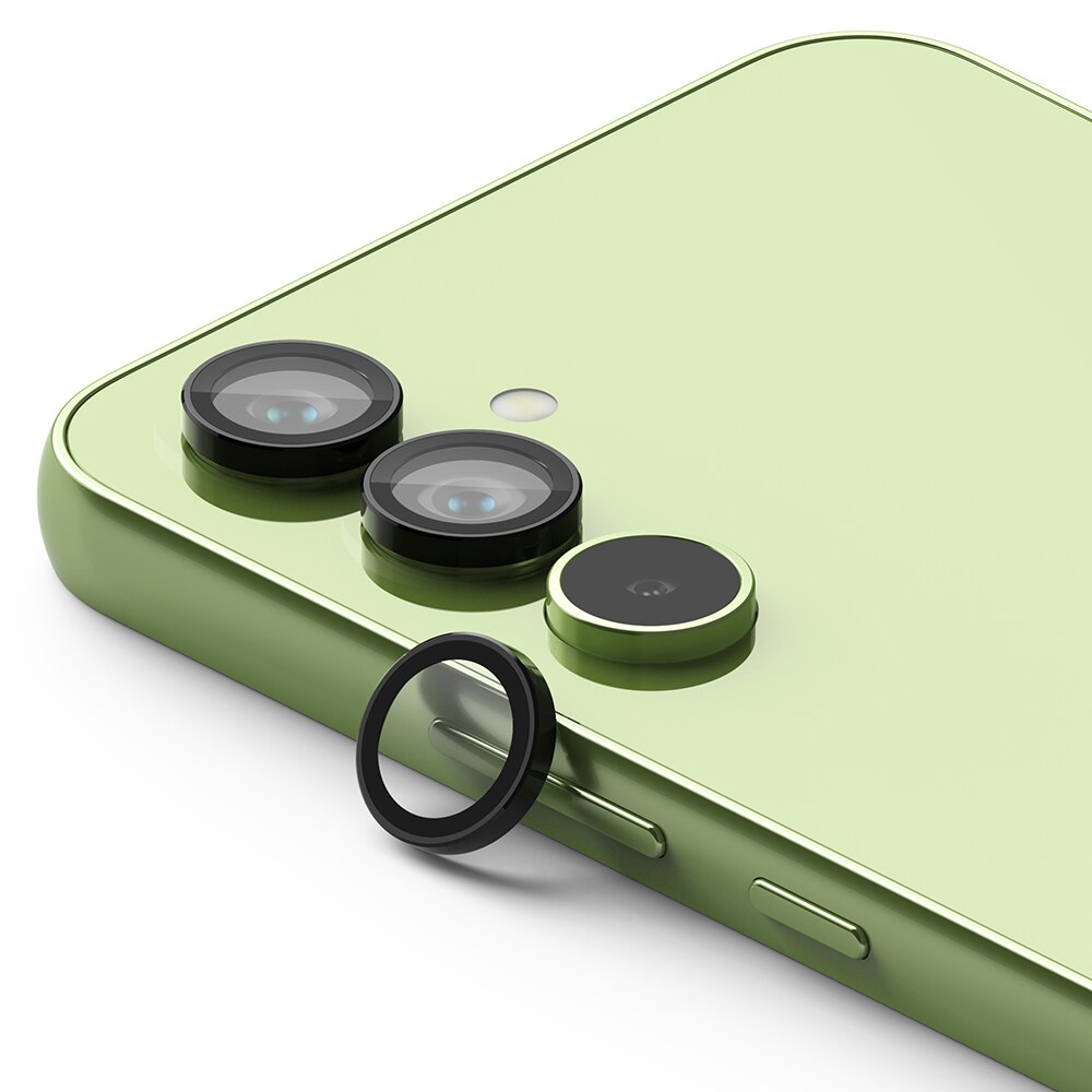 Camera Lens Frame Glass Samsung Galaxy A54 Musta