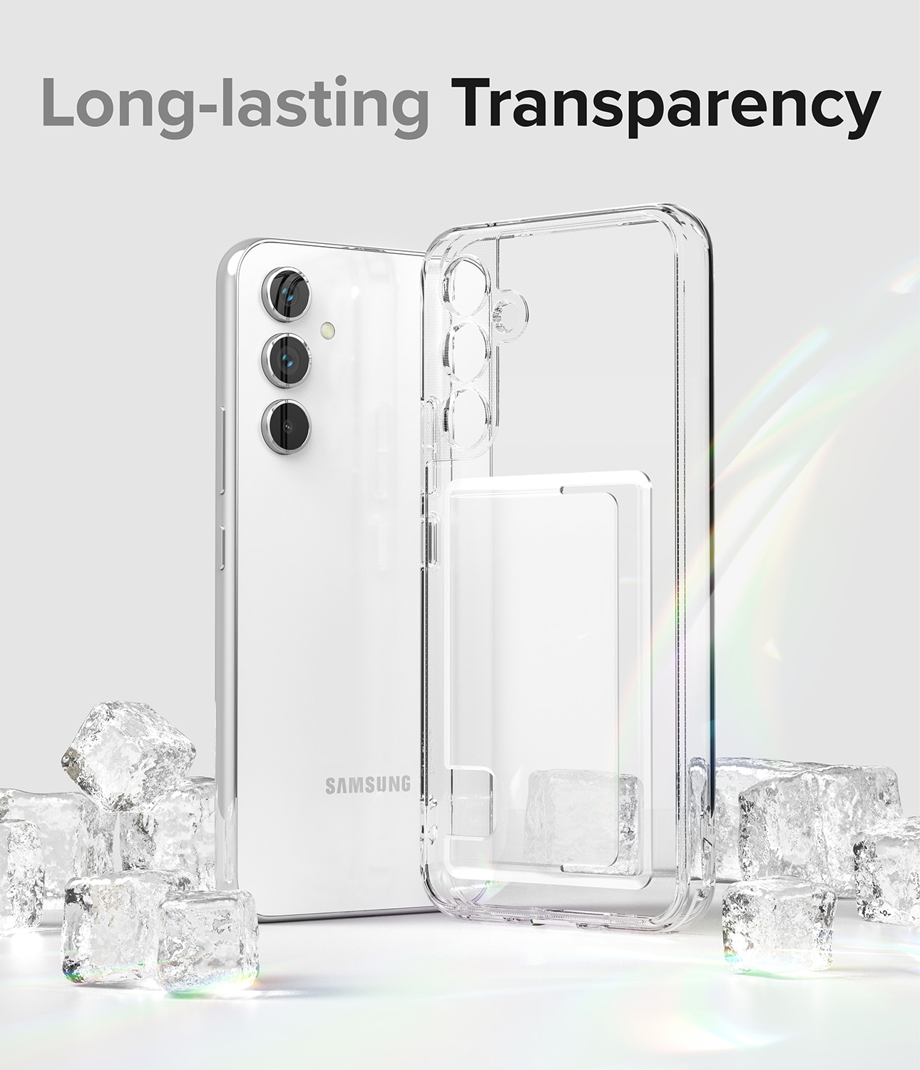 Fusion Card Case Samsung Galaxy A54 Clear