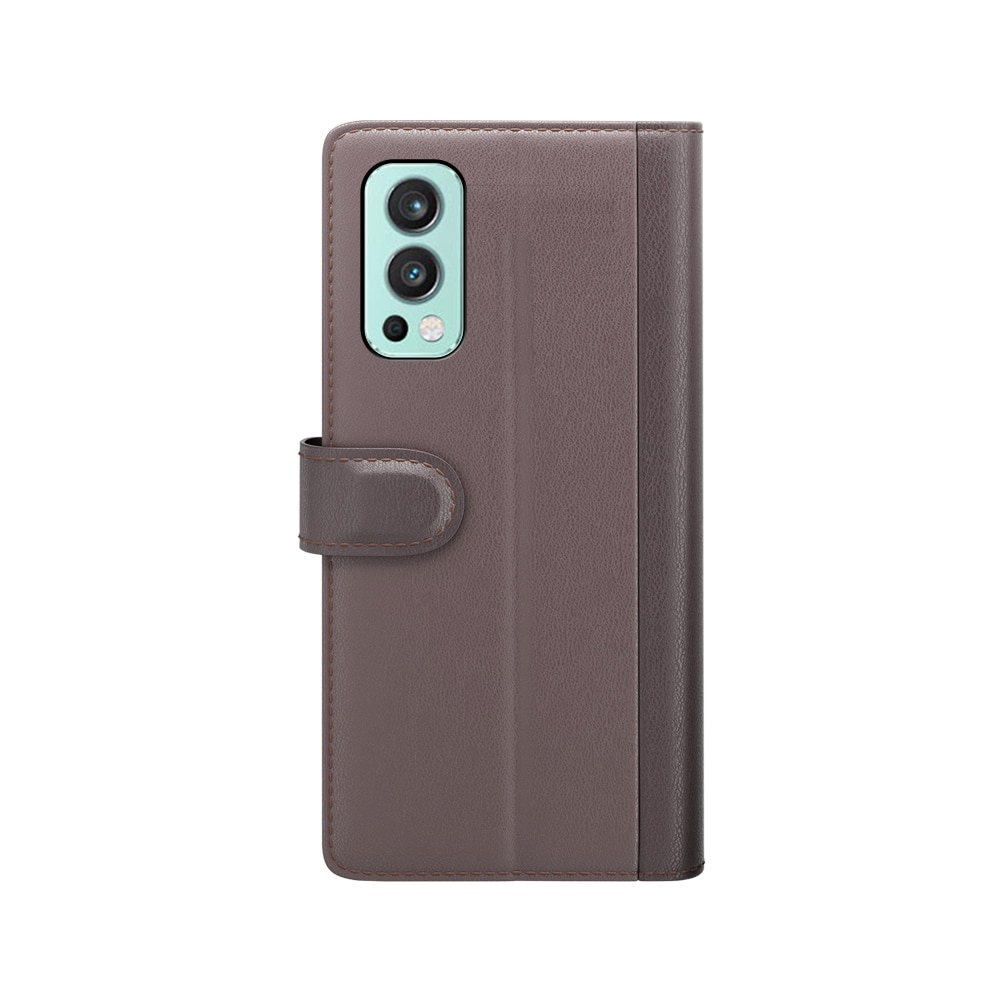Aito Nahkakotelo  OnePlus Nord 2 5G Ruskea
