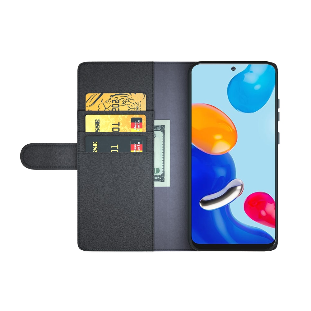Aito Nahkakotelo Xiaomi Redmi Note 11 Pro musta