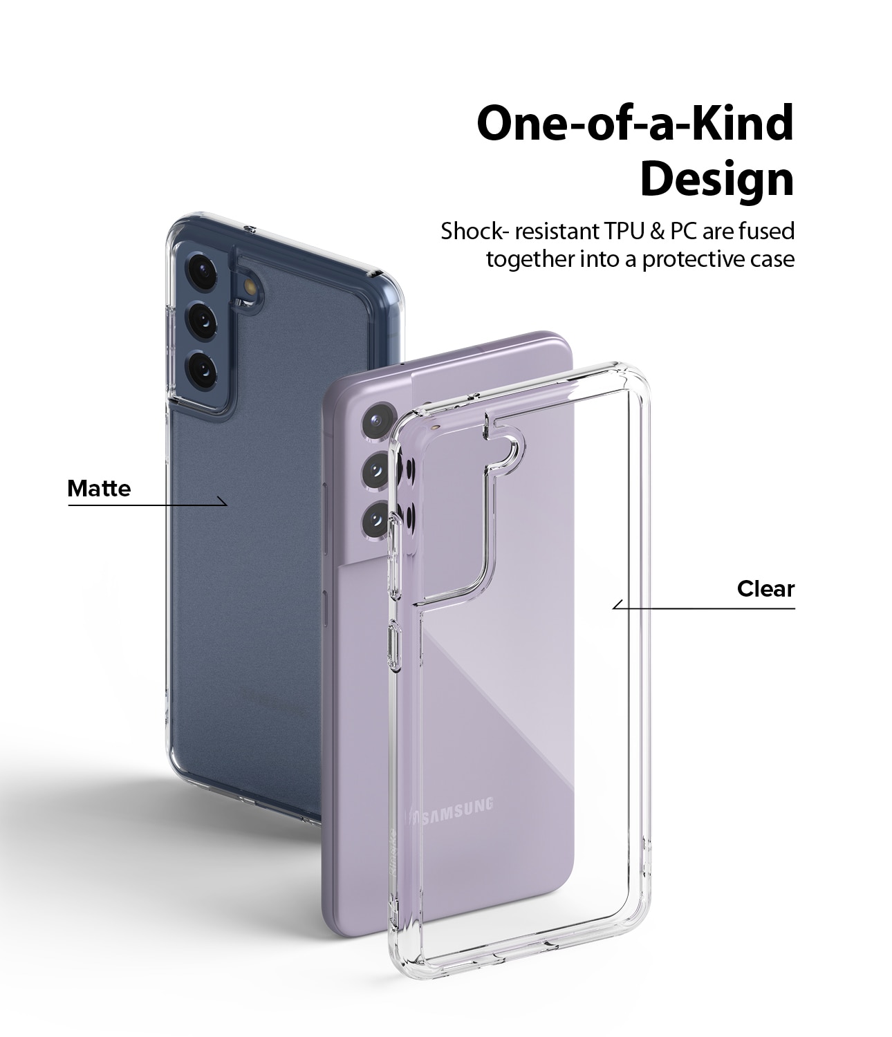 Fusion Case Samsung Galaxy S21 FE Kirkas