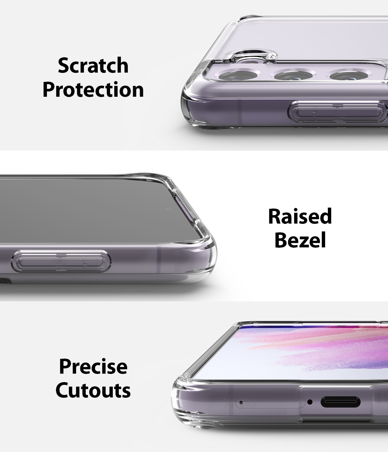 Fusion Case Samsung Galaxy S21 FE Kirkas