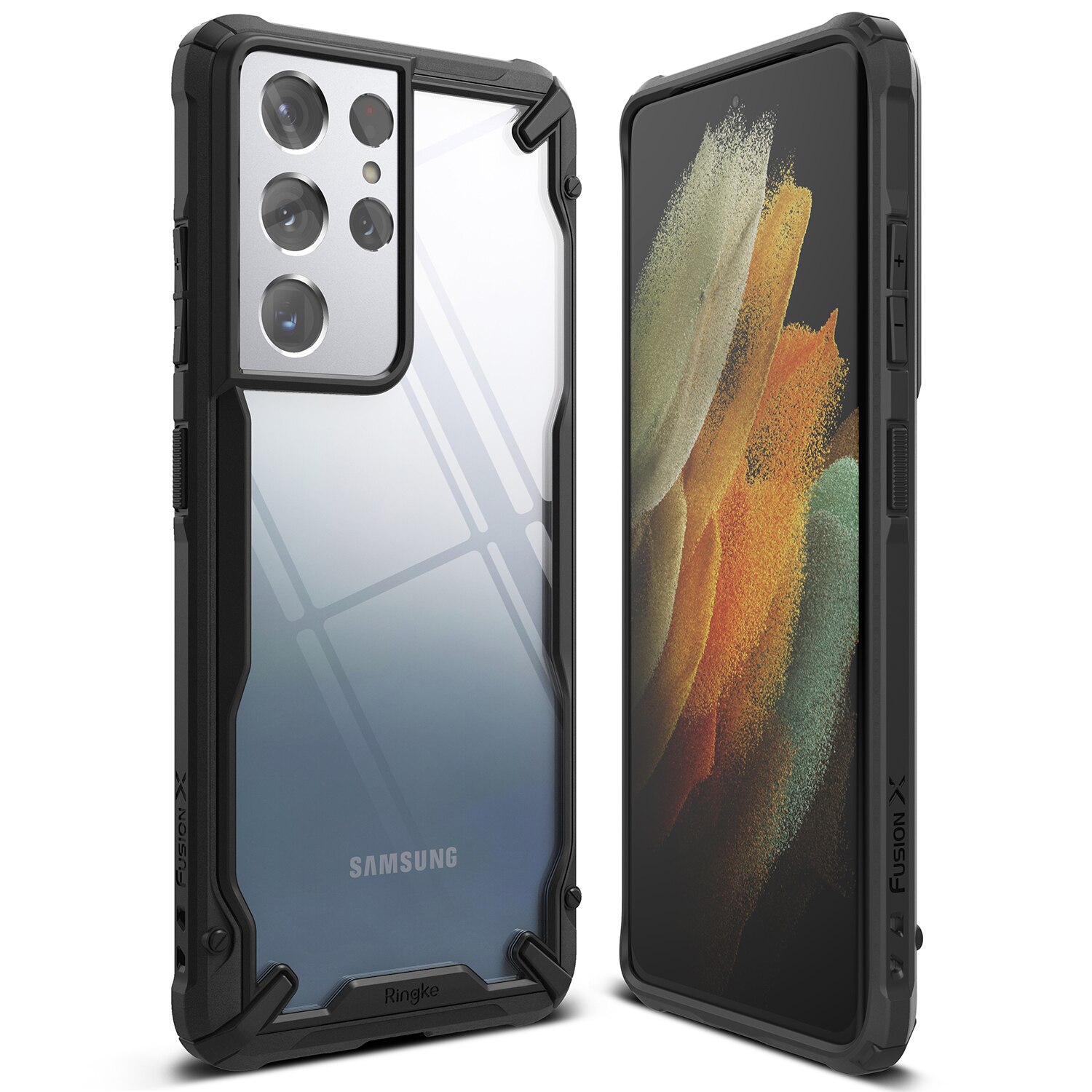 Fusion X Case Samsung Galaxy S22 Ultra Black