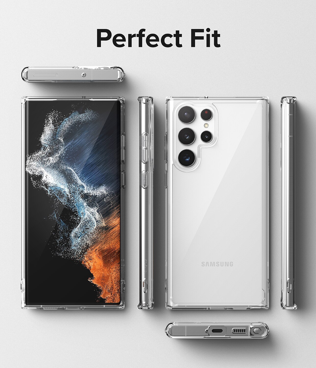 Fusion Case Samsung Galaxy S22 Ultra Kirkas