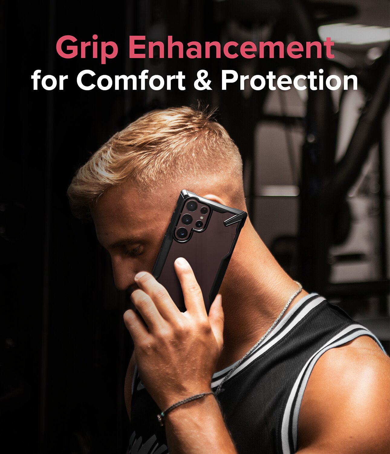 Fusion X Case Samsung Galaxy S22 Ultra Musta