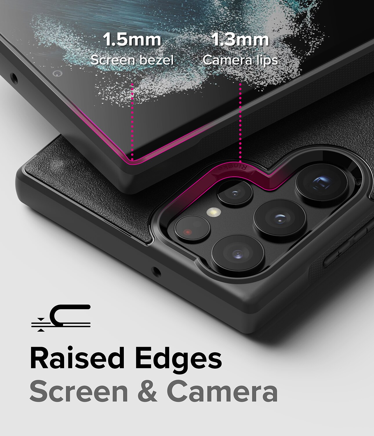Onyx Case Samsung Galaxy S22 Ultra Musta