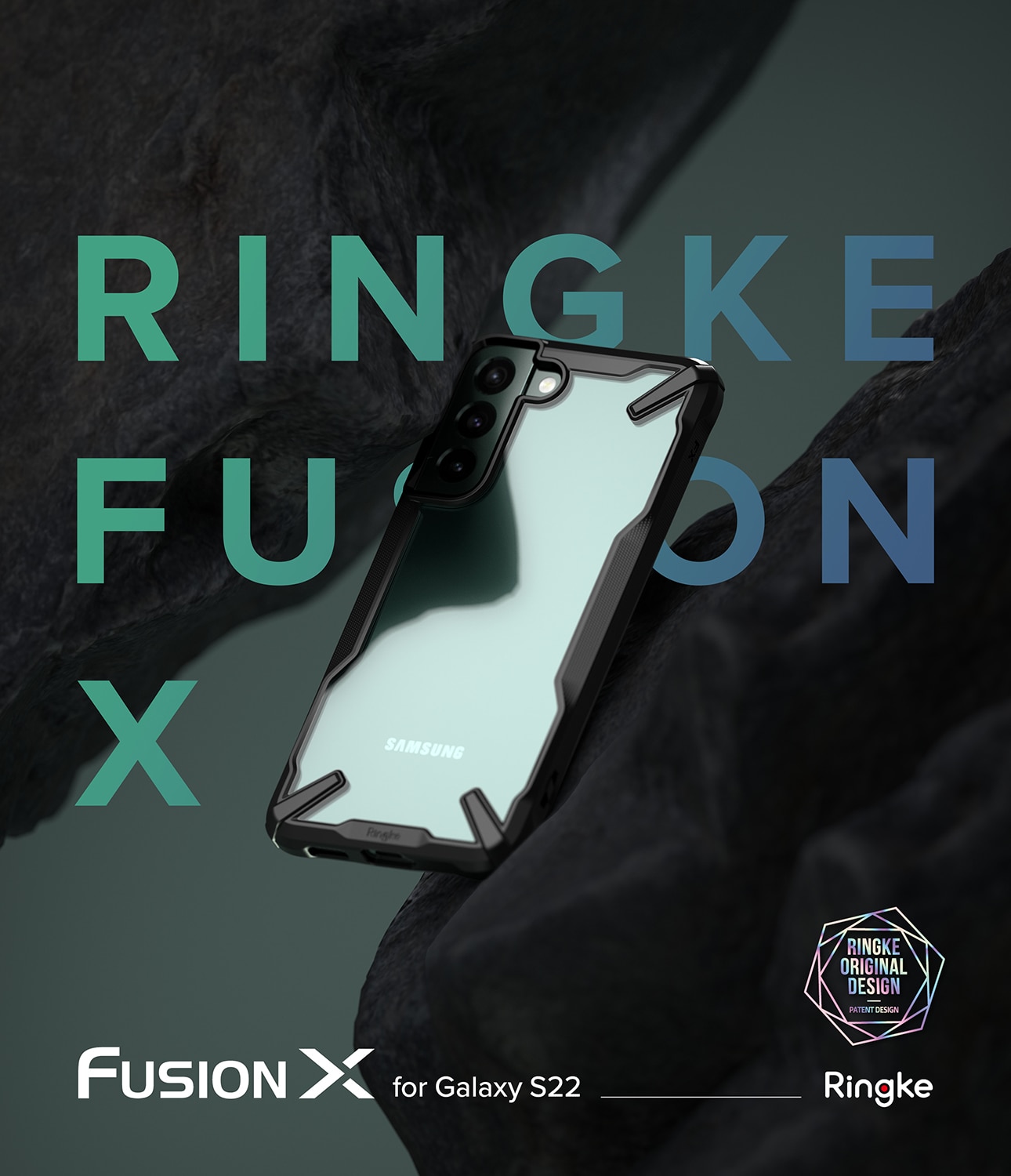 Fusion X Case Samsung Galaxy S22 Plus Black